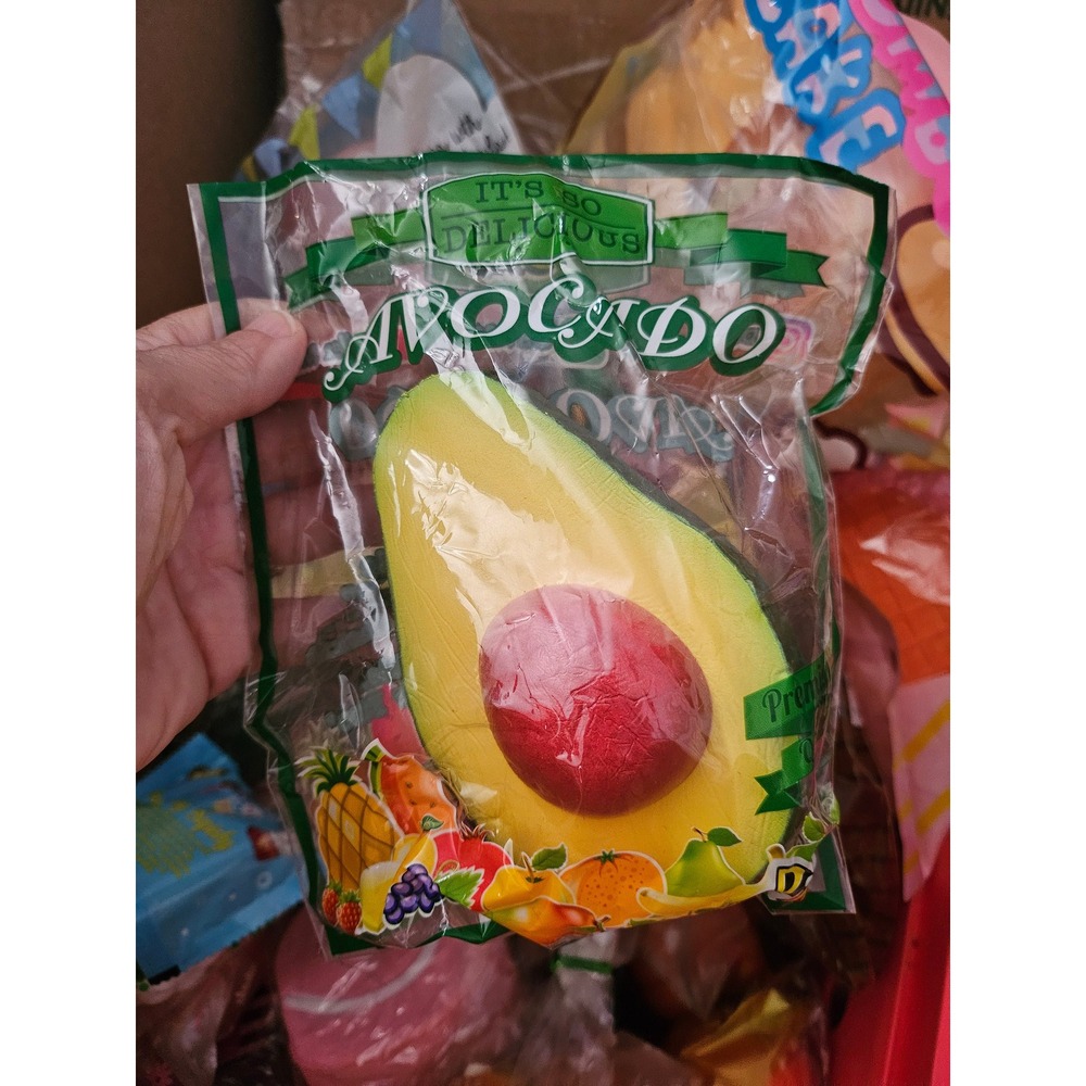 Decomayshop Avocado Scented Squishy, Rare! Jenna Lyn Squishies! Slow rising, NEW